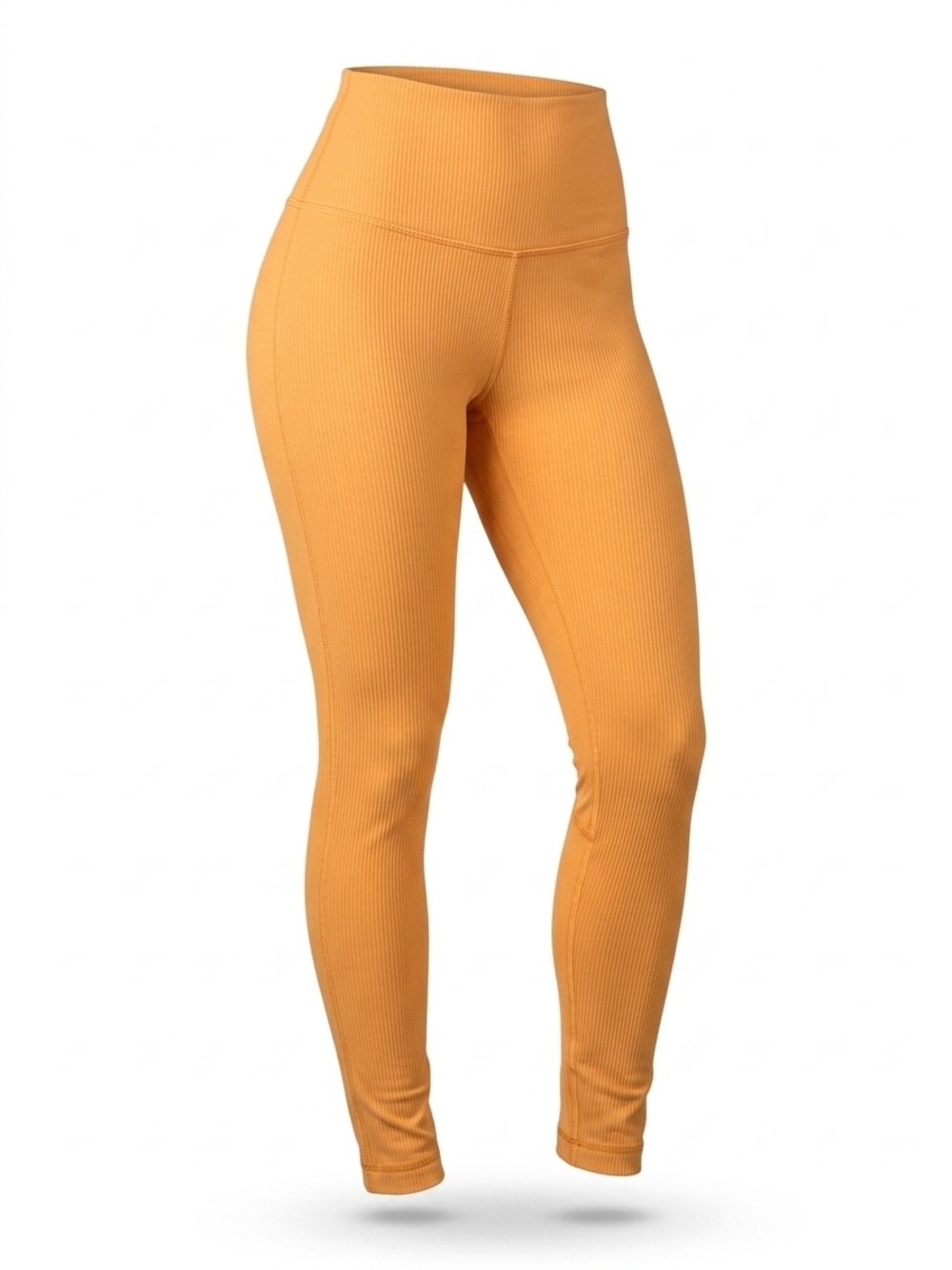 Lululemon Align High-Rise Ribbed Pant 25" Size 4 Nulu Apricot